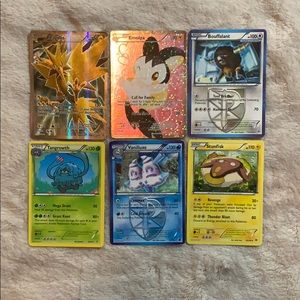 6 HTF Pokémon cards